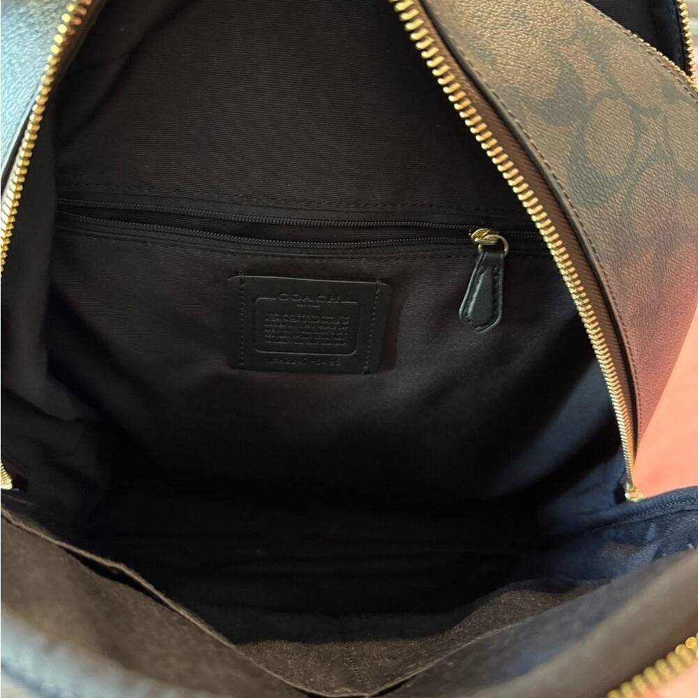 Coach Black and Brown Backpack - Picture 3 of 7